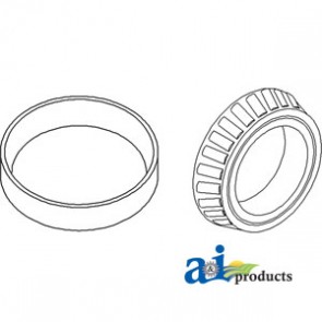 Bearing & Cup, MFWD Hub